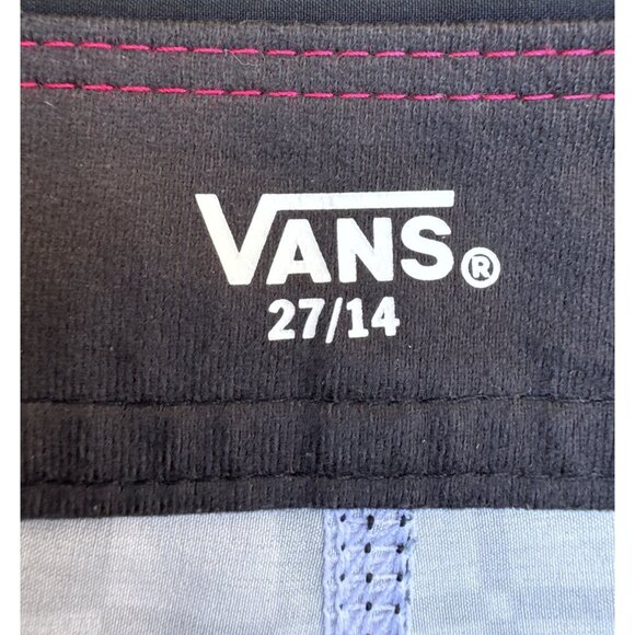 Vans Checkered Black & White Boardshorts Mens 27/14 Classic Fit Drawstring Closu - Picture 5 of 8